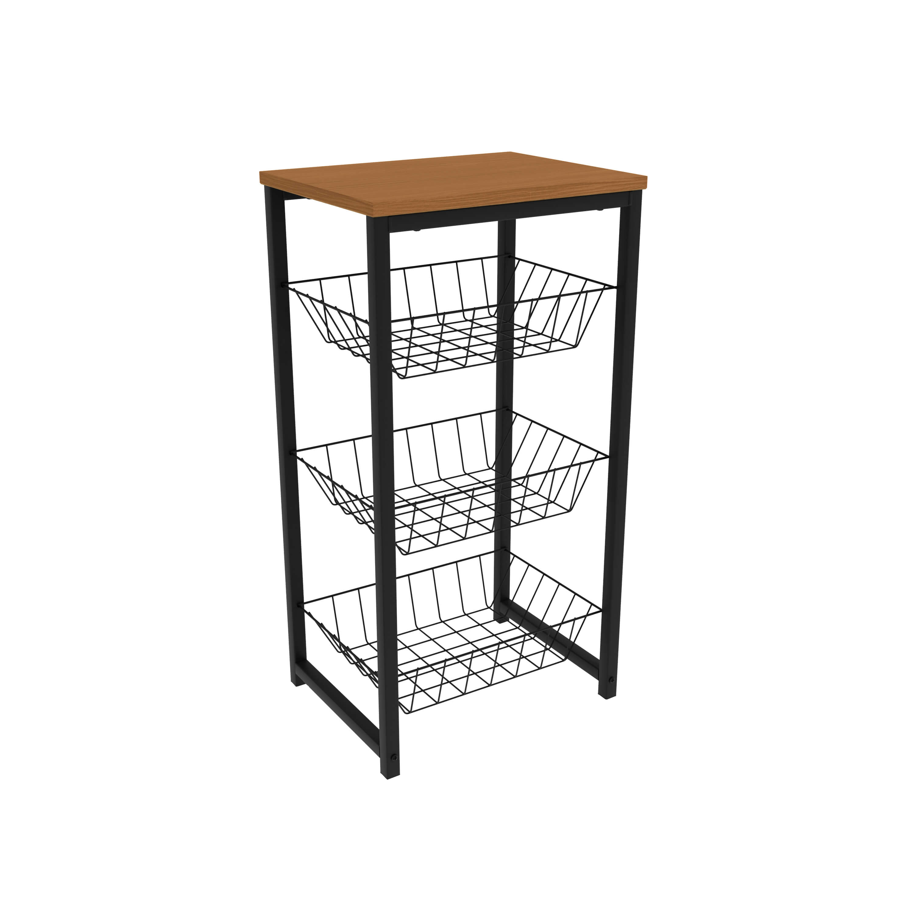 FRUTERO ORGANIZADOR LINEA INDUSTRIAL HIERRO - BALTON HOGAR