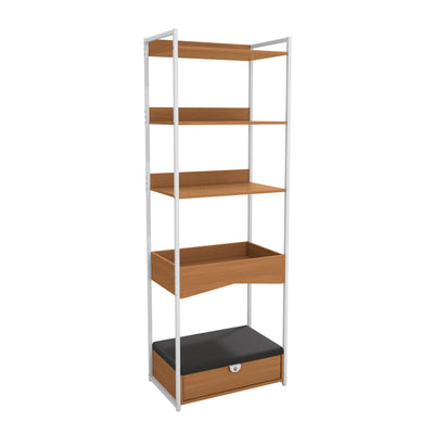 Estante alto para mascotas con cama - Linea Industrial