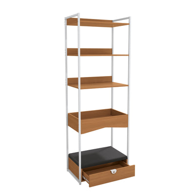 Estante alto para mascotas con cama - Linea Industrial