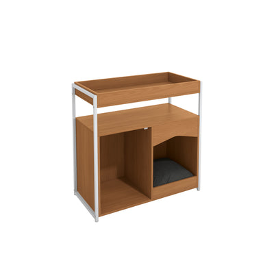 Mueble organizador para mascotas con estantes - Linea industrial