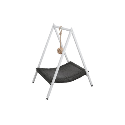 CAMA HAMACA PARA MASCOTAS CON SOPORTE PARA JUGUETE LÍNEA INDUSTRIAL