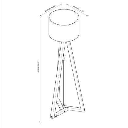Lampara de Pie Classic - Linea Ares