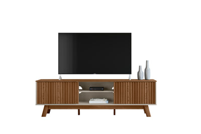 Rack para tv San Francisco 180cm con Listones de Madera