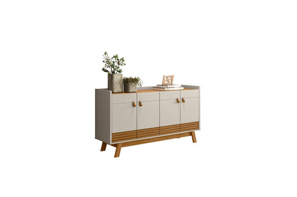 Aparador Buffet 160cm Abruzzo con 4 Puertas