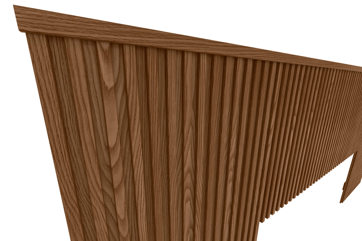 Respaldo de Cama con Listones de Madera Rafaela 240CM