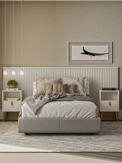Respaldo de Cama con Listones de Madera Rafaela 240CM