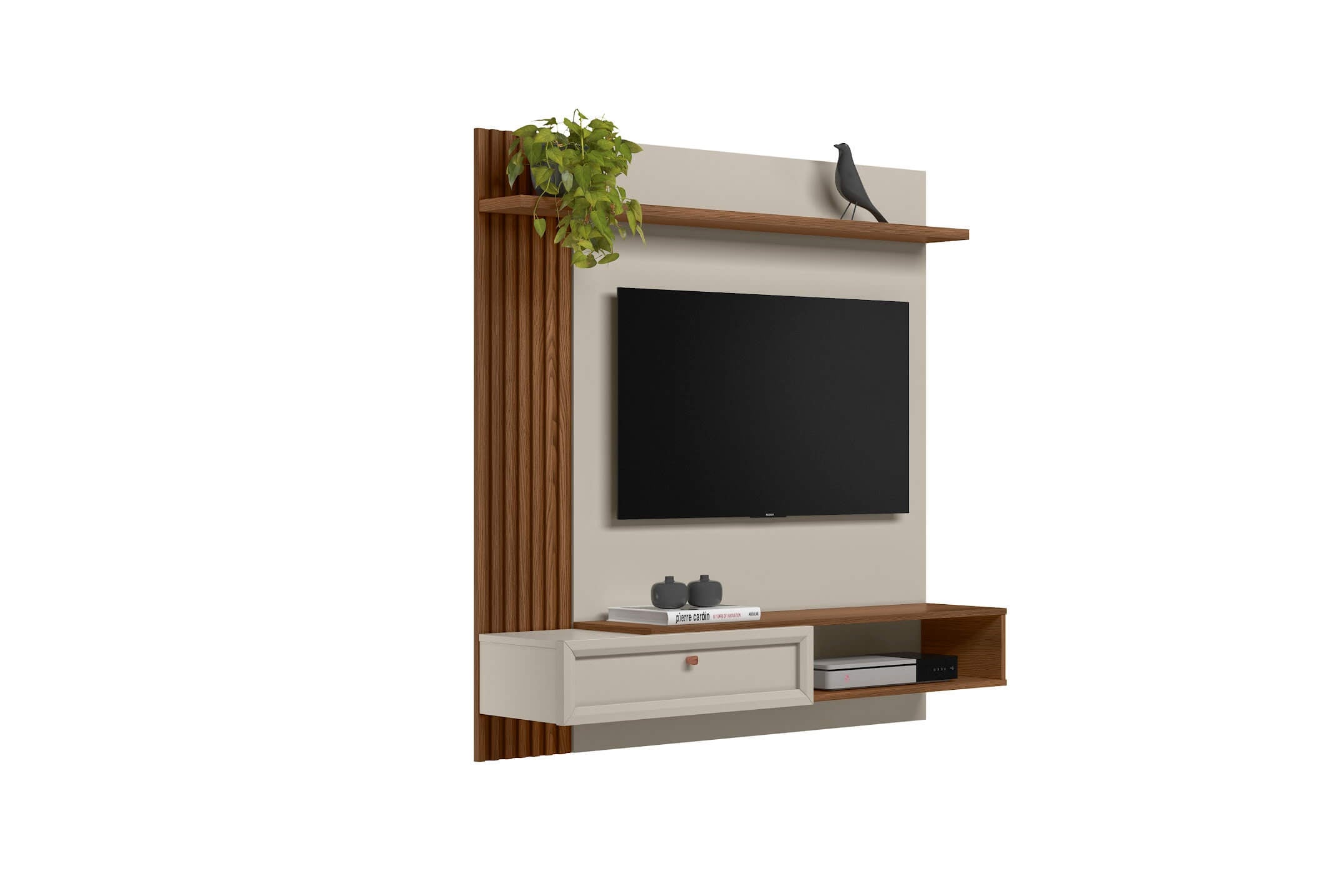 Panel para TV Alvorada 180cm con Led MDF/MDP