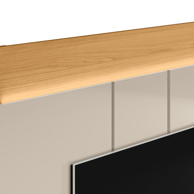 Panel para TV Zurique 200cm con Kit Led MDF/MDP