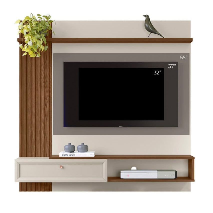 Panel para TV Alvorada 180cm con Led MDF/MDP