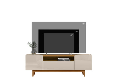 Rack para tv Orlando 180cm Patas en madera maciza