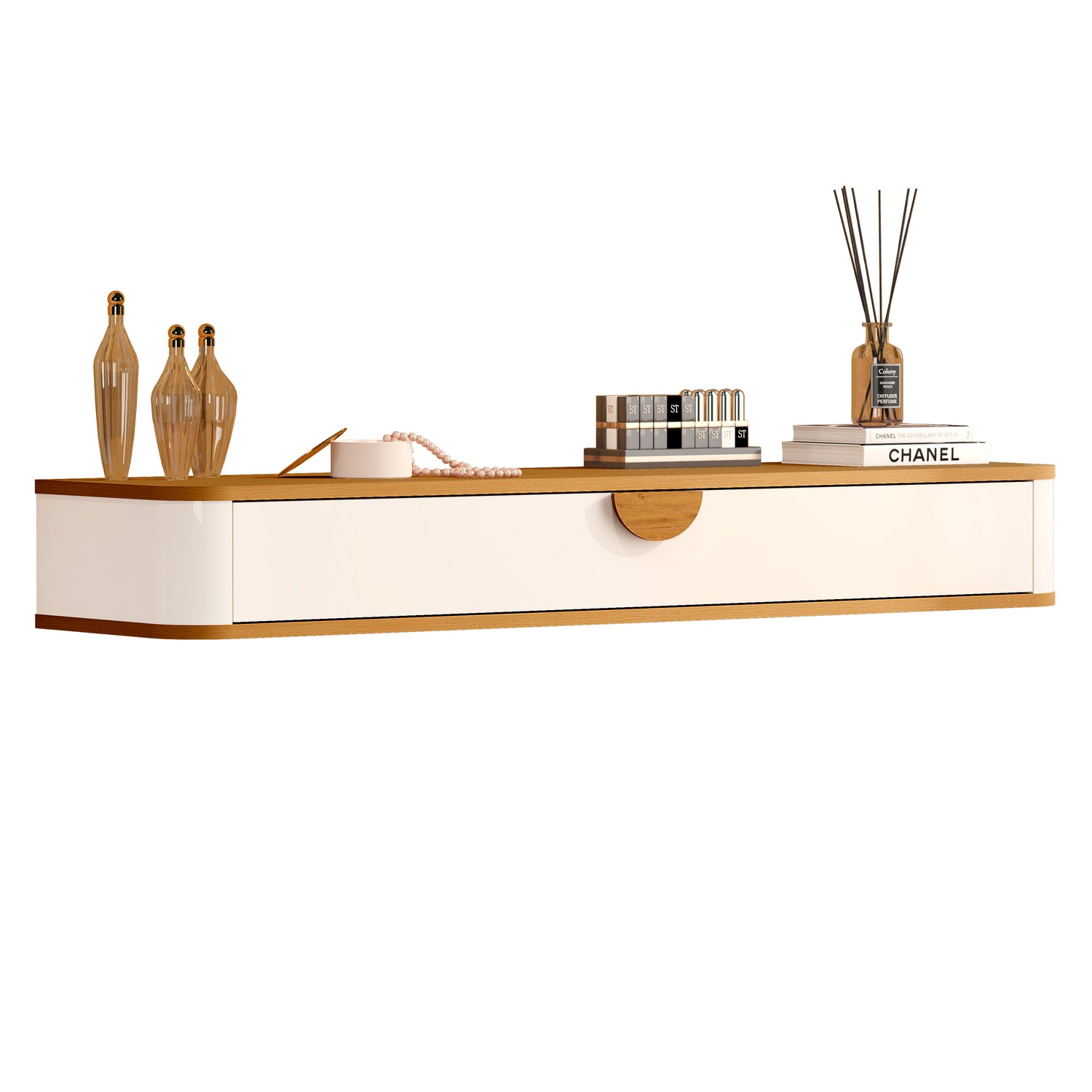 Recibidor Flotante 120CM - Linea Buriti 100% MDF