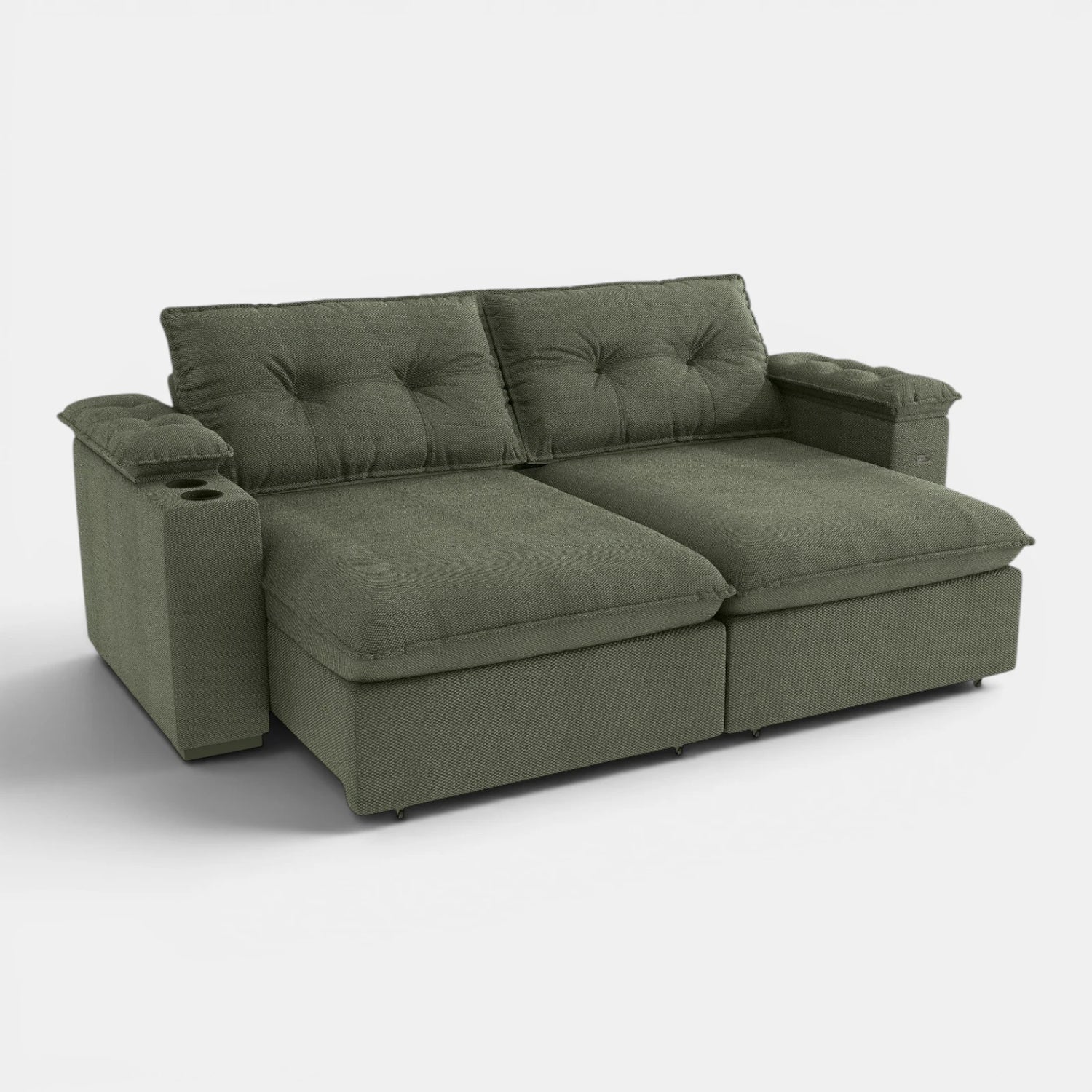 Sofa Zandon 260CM - Retractil/Reclinable