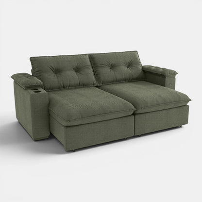 Sofa Zandon 260CM - Retractil/Reclinable
