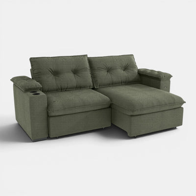 Sofa Zandon 260CM - Retractil/Reclinable
