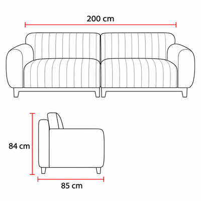 Sofa Helen - 200cm