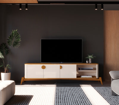 Rack 180CM - Linea Buriti 100% MDF (Producto Armado del Showroom)