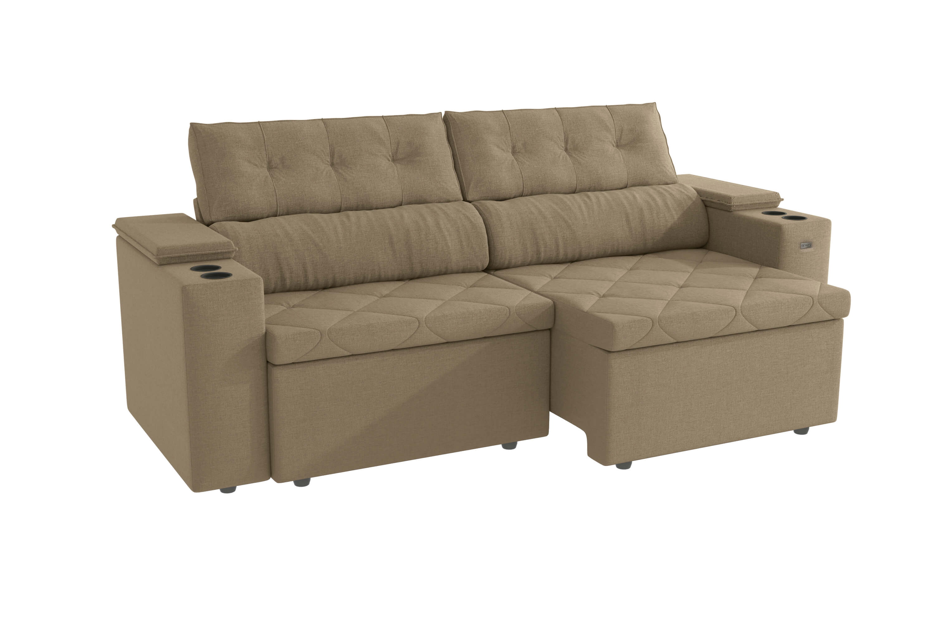 Sofa Otto 260CM - Retractil/Reclinable