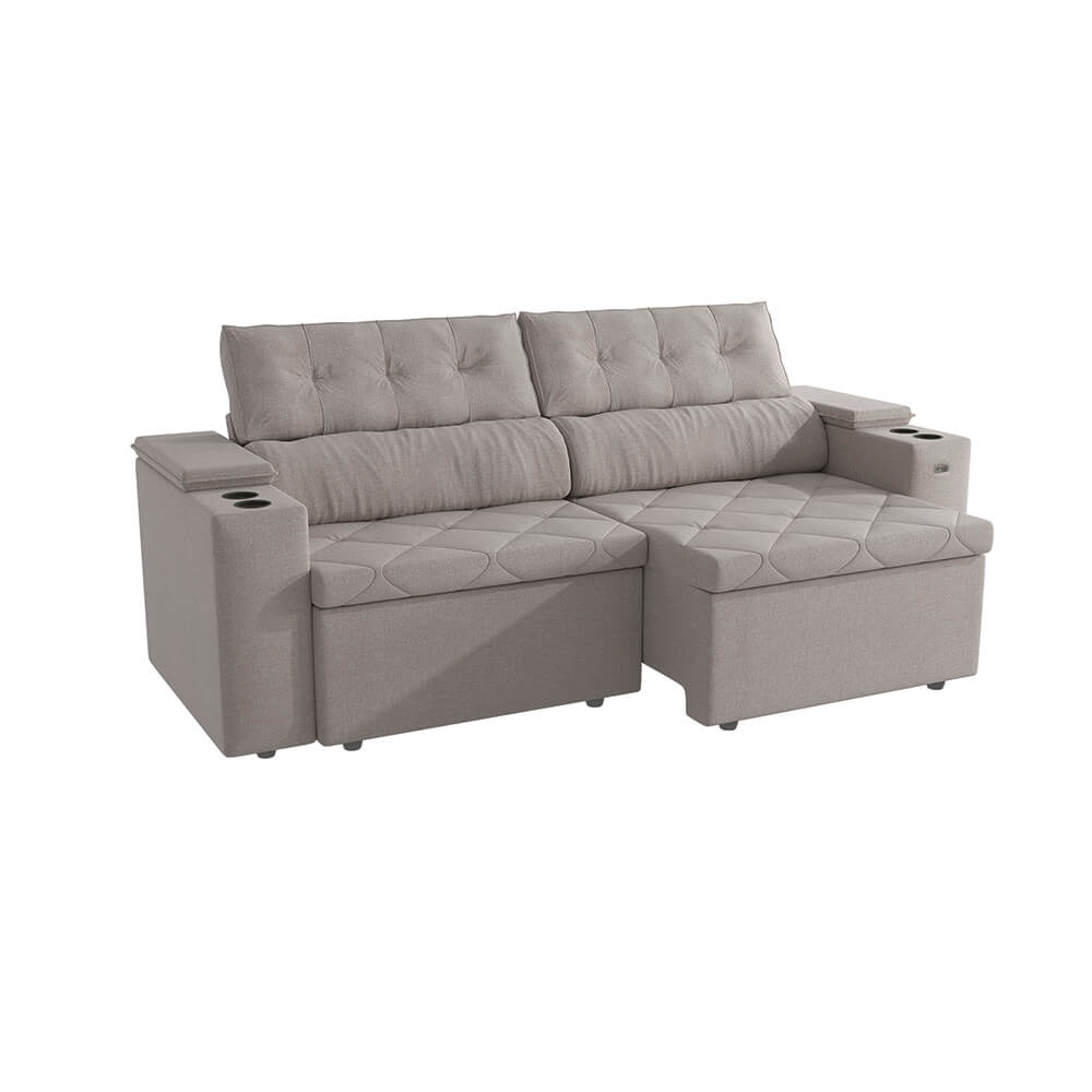 Sofa Otto 260CM - Retractil/Reclinable
