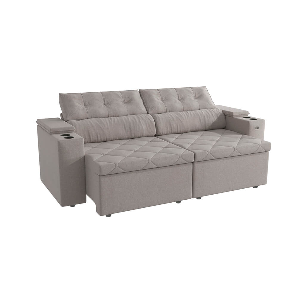 Sofa Otto 260CM - Retractil/Reclinable