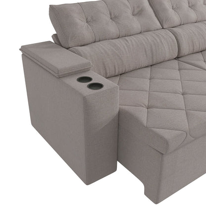 Sofa Otto 260CM - Retractil/Reclinable