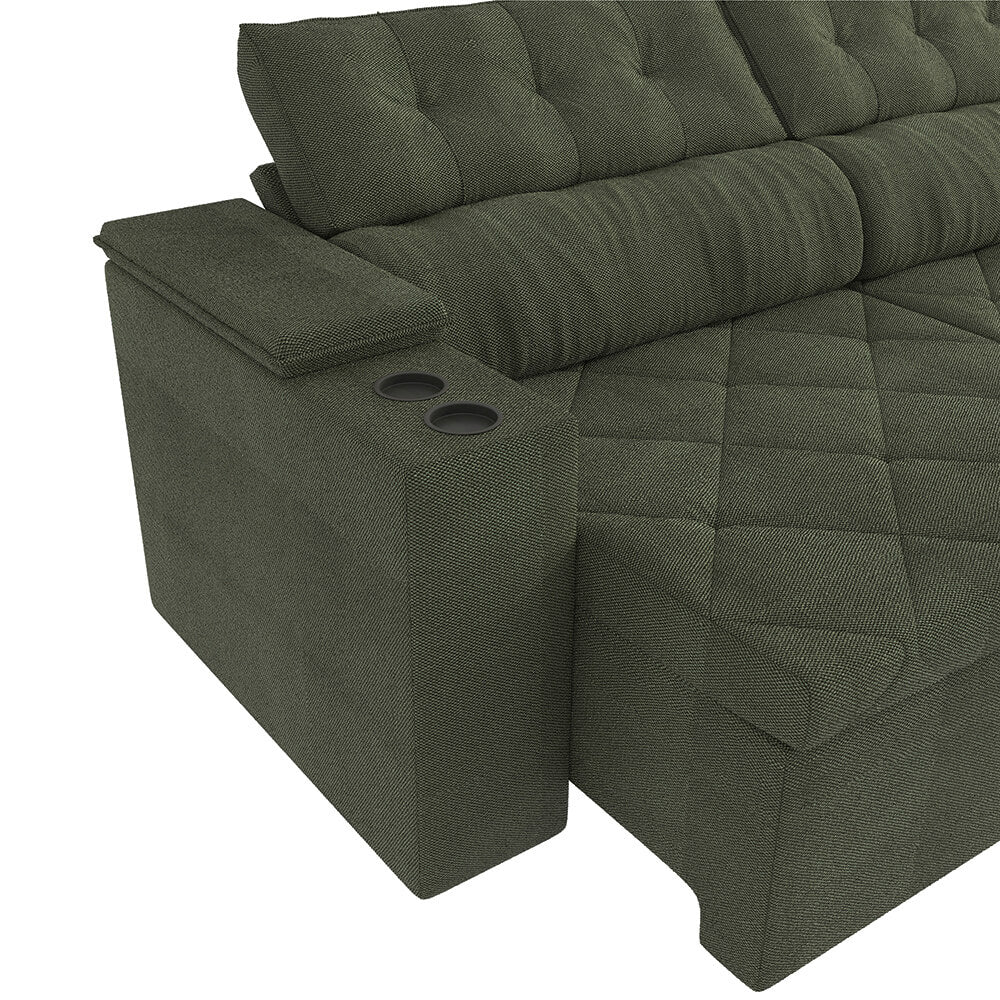 Sofa Otto 260CM - Retractil/Reclinable