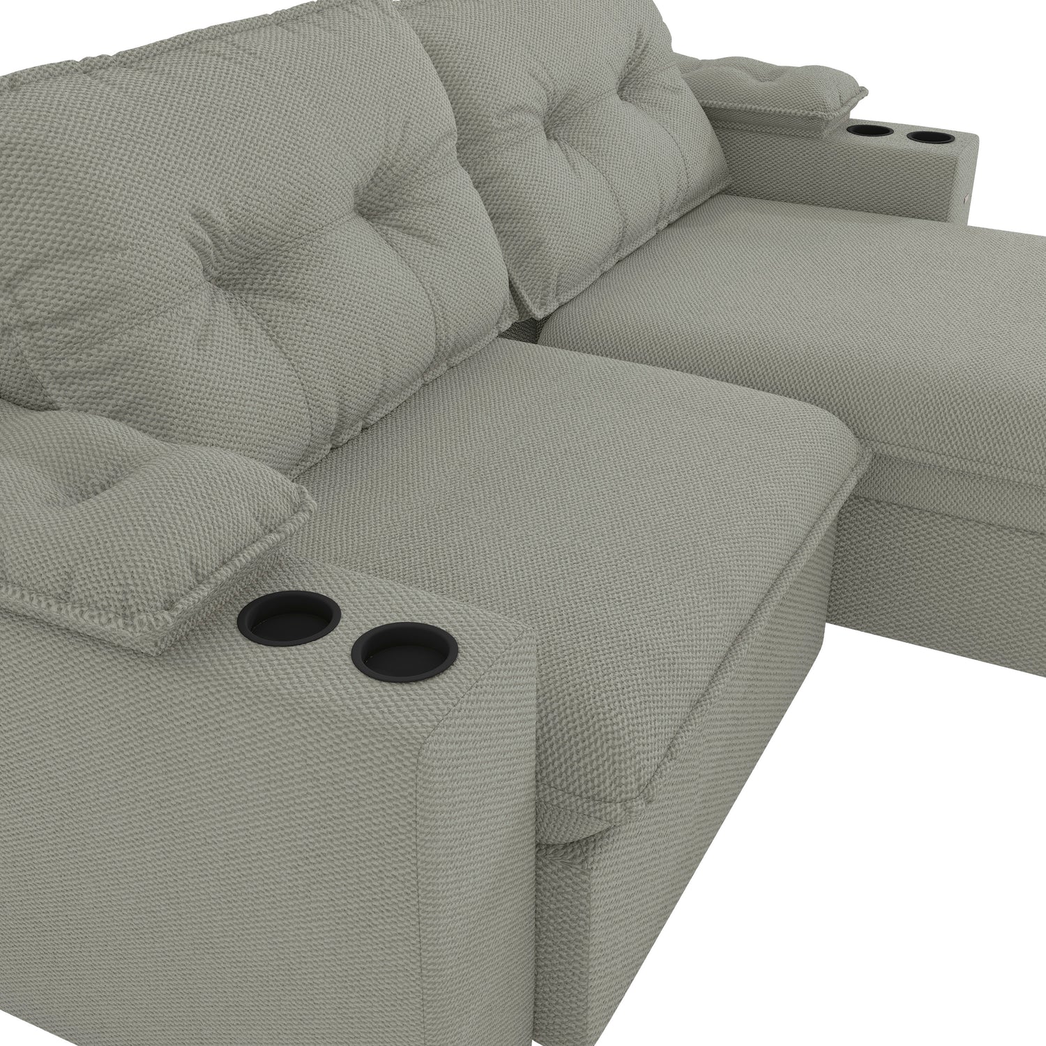 Sofa Zandon 260CM - Retractil/Reclinable
