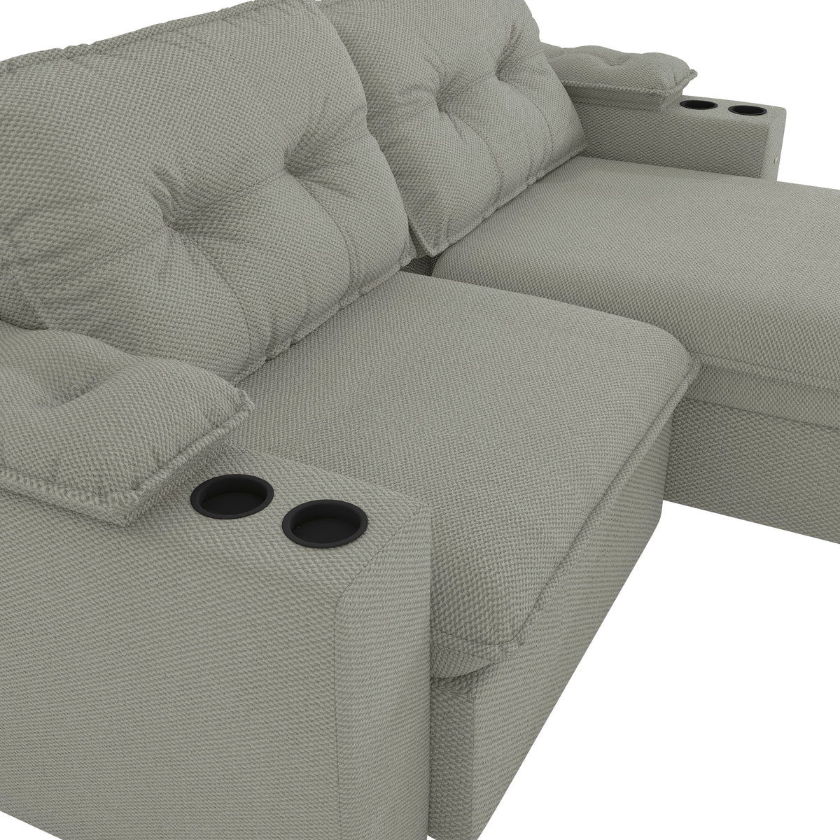 Sofa Zandon 260CM - Retractil/Reclinable
