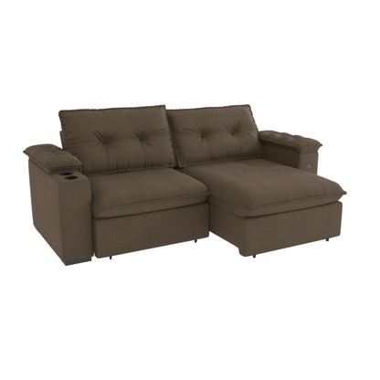 SOFA ZANDON 260CM RETRACTIL/RECLINABLE