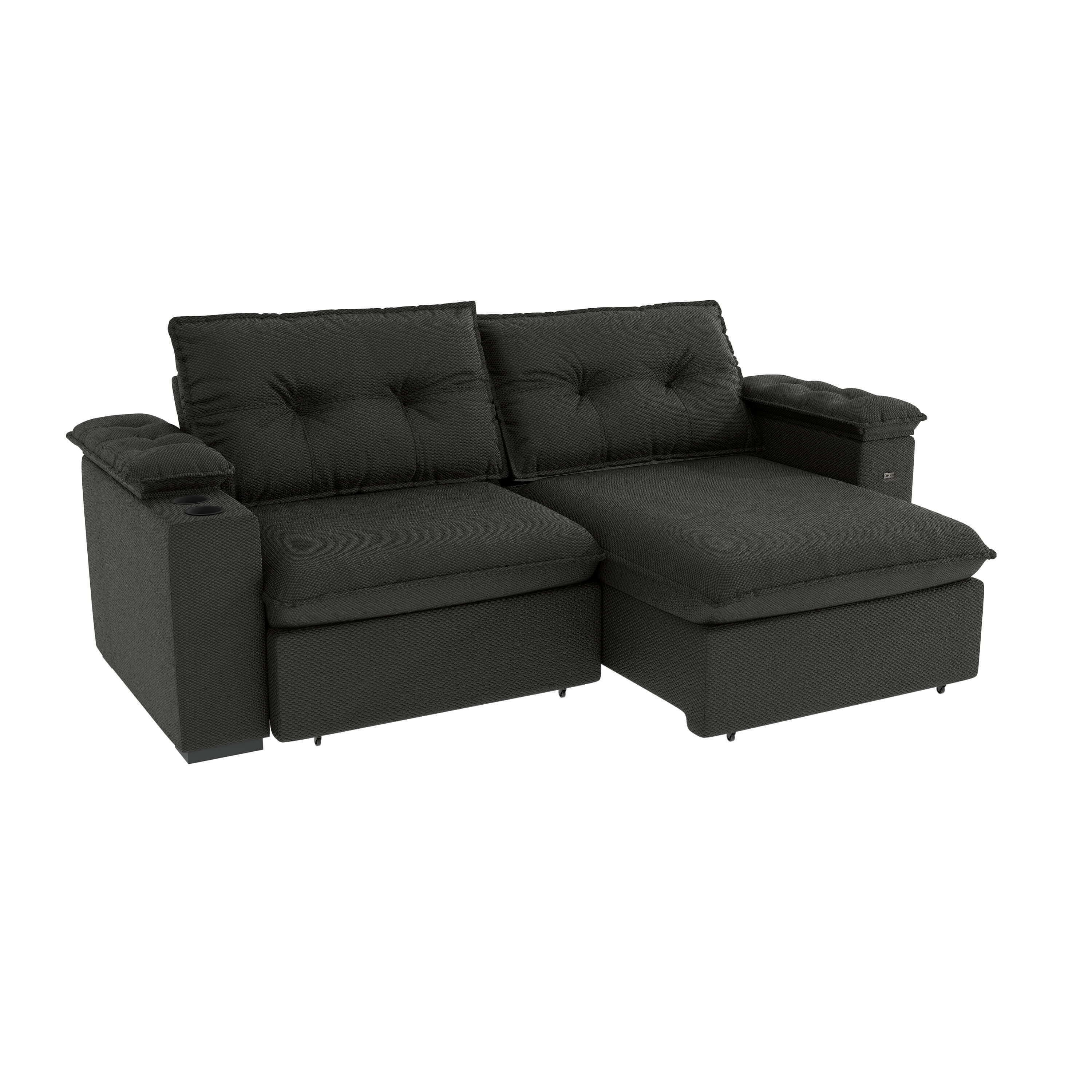 SOFA ZANDON 260CM RETRACTIL/RECLINABLE