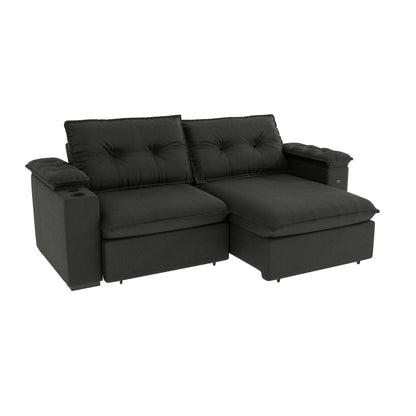 SOFA ZANDON 260CM RETRACTIL/RECLINABLE