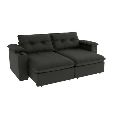 Sofa Zandon 260CM - Retractil/Reclinable