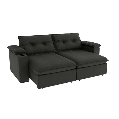 SOFA ZANDON 260CM RETRACTIL/RECLINABLE