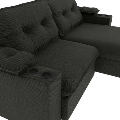 SOFA ZANDON 260CM RETRACTIL/RECLINABLE