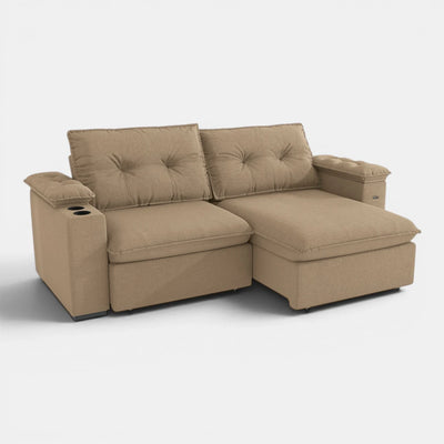 Sofa Zandon 260CM - Retractil/Reclinable
