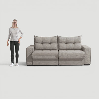 Sofa Dorian 236CM - Retractil/Reclinable