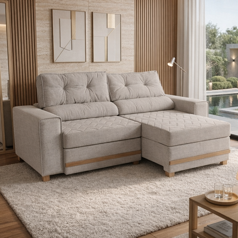 Sofa Havana 206CM - Retractil/Reclinable