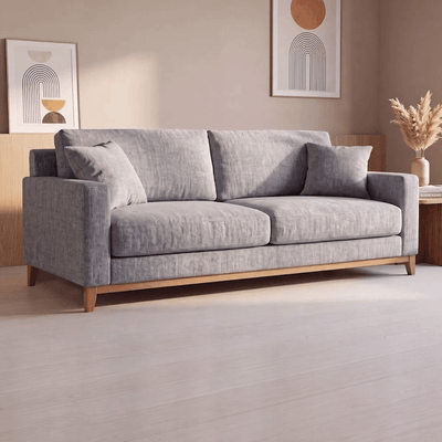 Sofa Scoti 200cm c/Patas de Madera