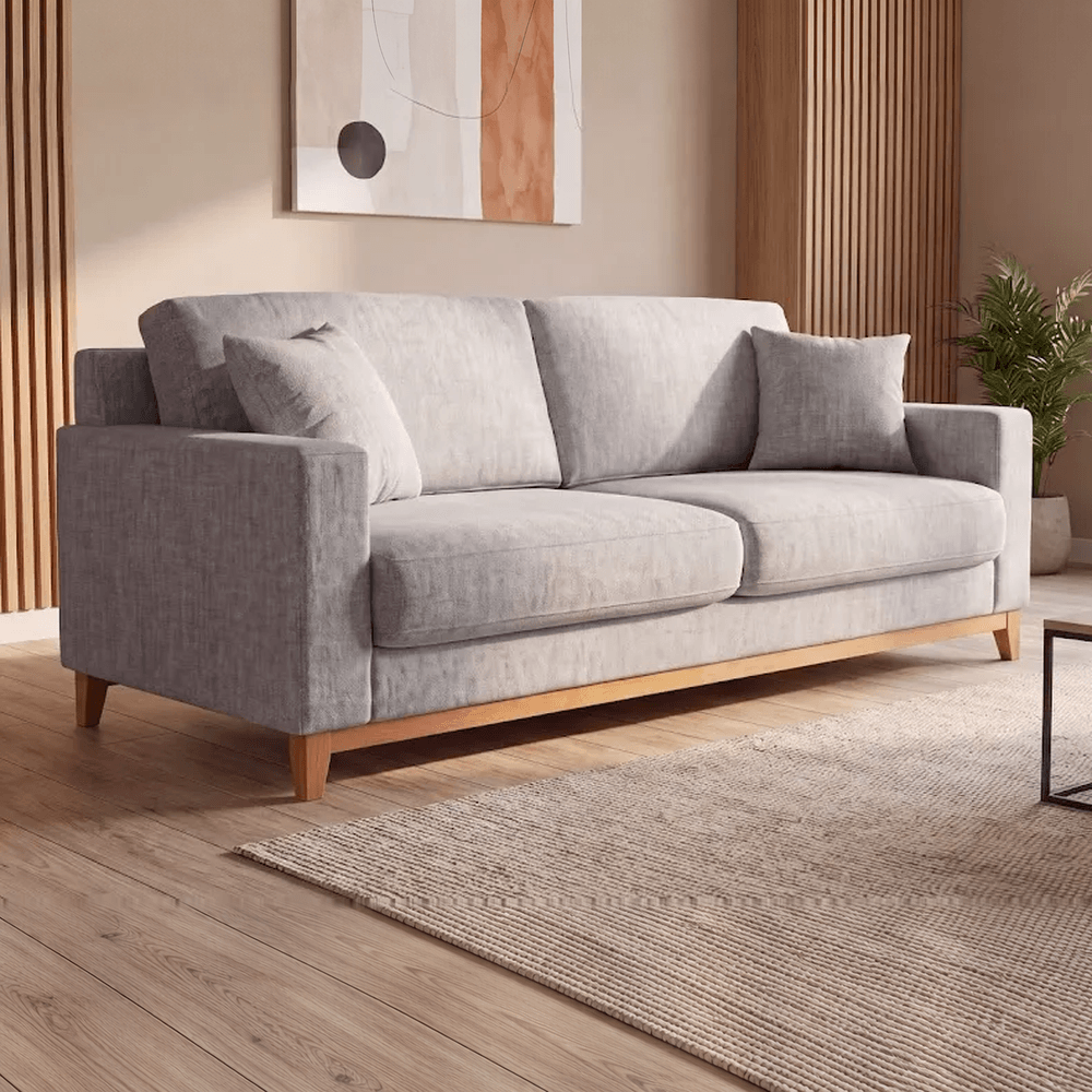 Sofa Scoti 200cm c/Patas de Madera