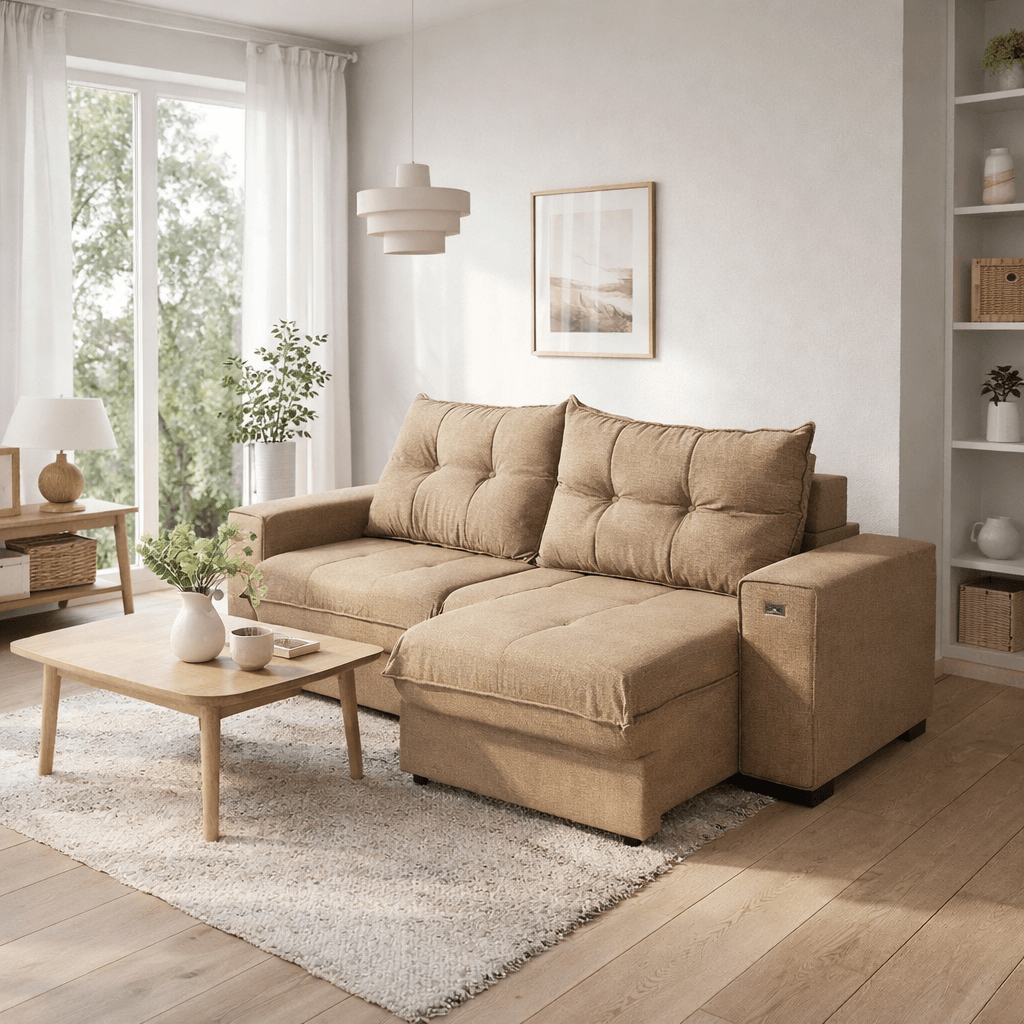 Sofa Dorian 236CM - Retractil/Reclinable