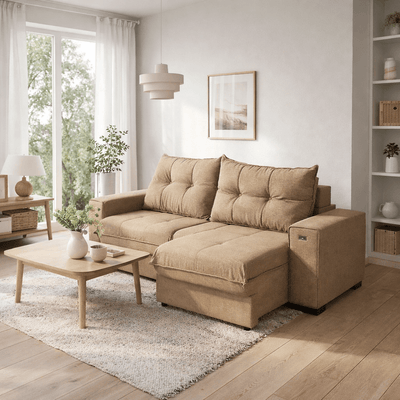 Sofa Dorian 236CM - Retractil/Reclinable