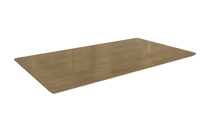Juego de Comedor Bianca 6 Sillas Madera Maciza y Vidrio Sobrepuesto