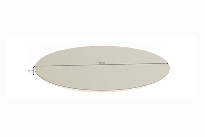 Juego de Comedor Rebeca con 4 Sillas Lola Madera Maciza y Vidrio Sobrepuesto