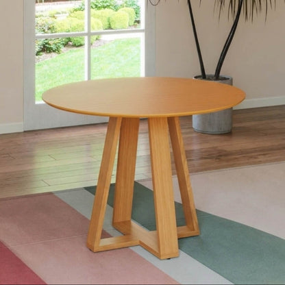 Mesa Agustina Redonda 105CM - 100% MDF