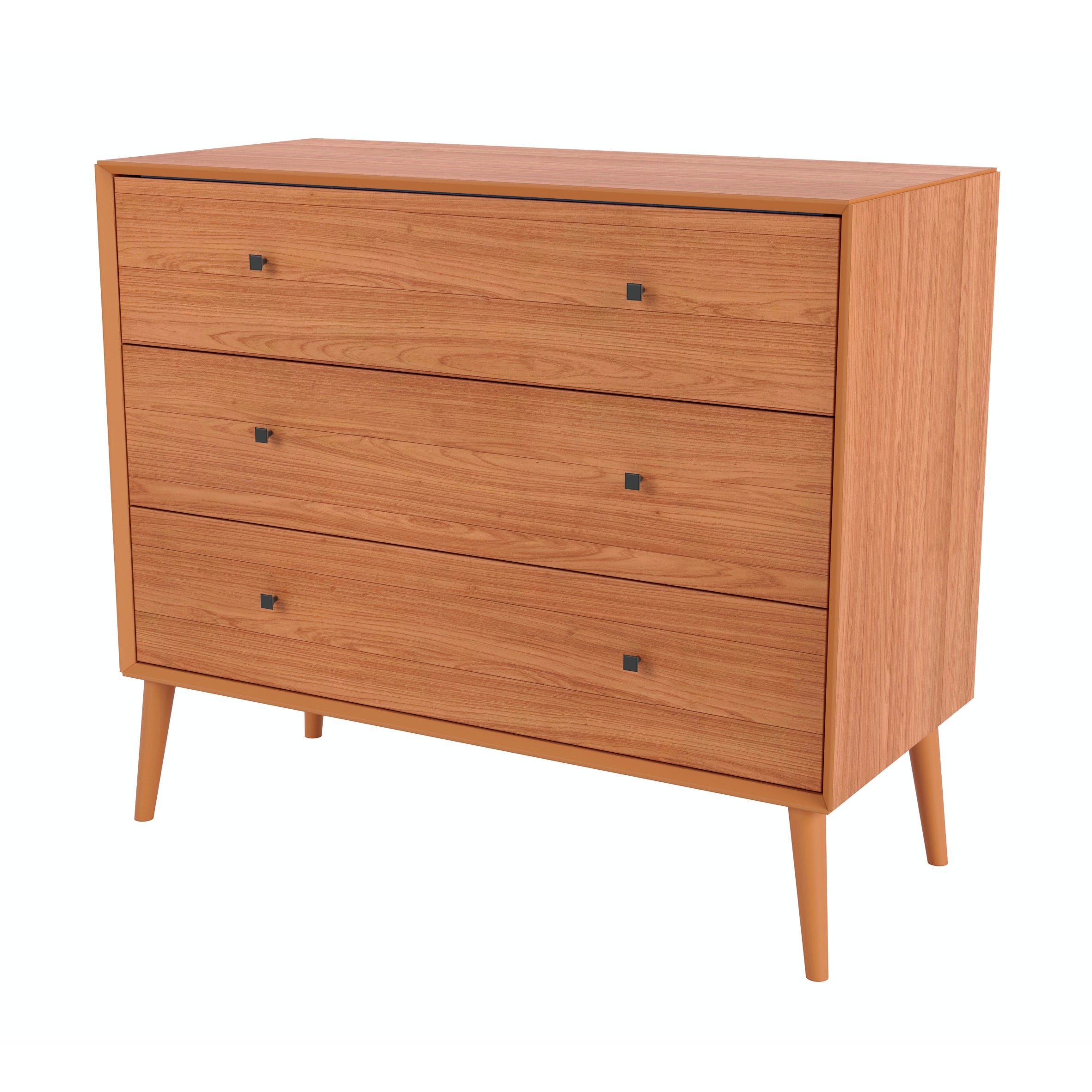 Comoda Retro Manila 110CM 3 Cajones 100% MDF - Balton Hogar