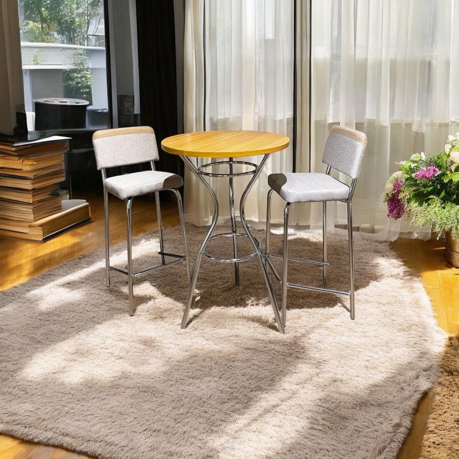 Barra Desayunador Isla Josefina +  2 Butacas