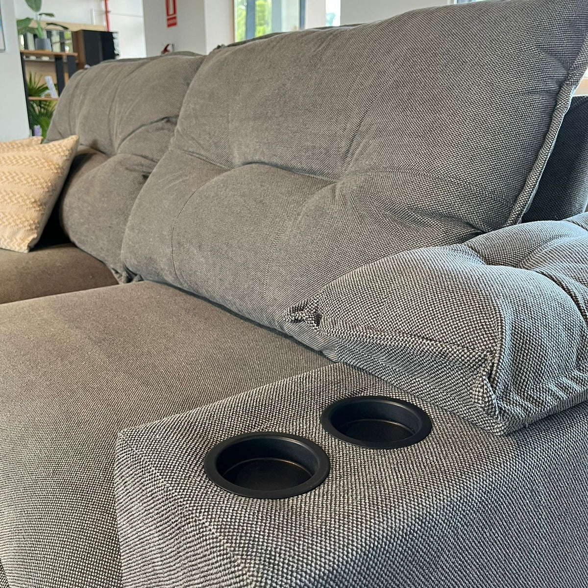 Sofa Zandon 260CM - Retractil/Reclinable