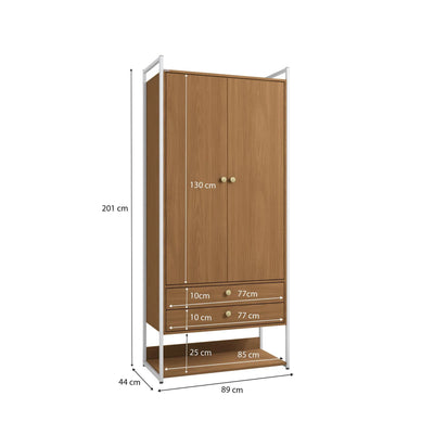 Combo Closet Abierto Modular P48 y P49 - Linea Industrial