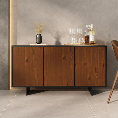 Aparador Buffet Arven 135cm - Madera Maciza