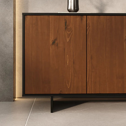 Aparador Buffet Arven 135cm - Madera Maciza