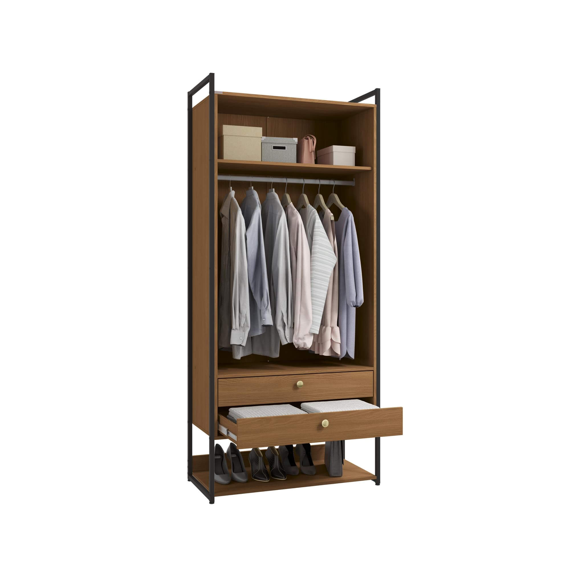 Closet Abierto Modular P48 - Linea Industrial